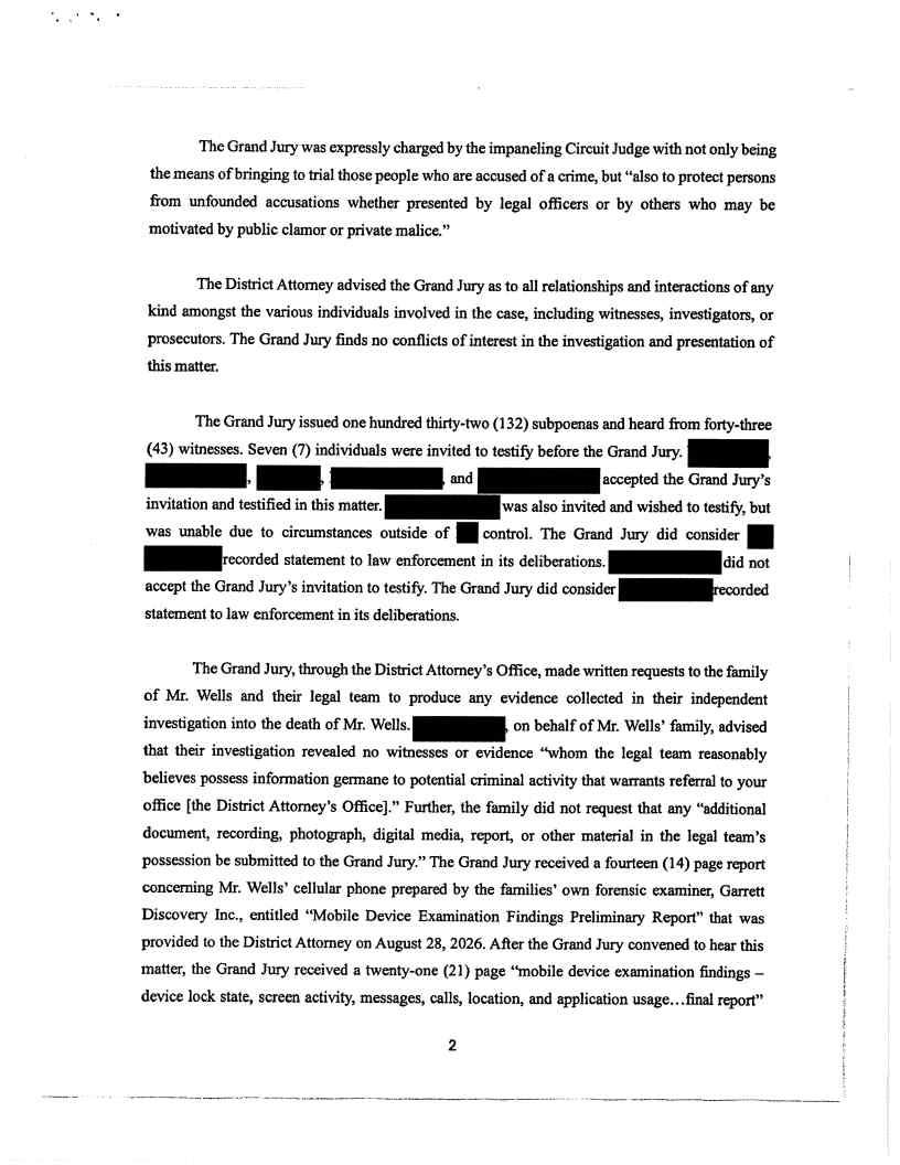 Grand jury report · page 2 from the district attorney's September 18 release