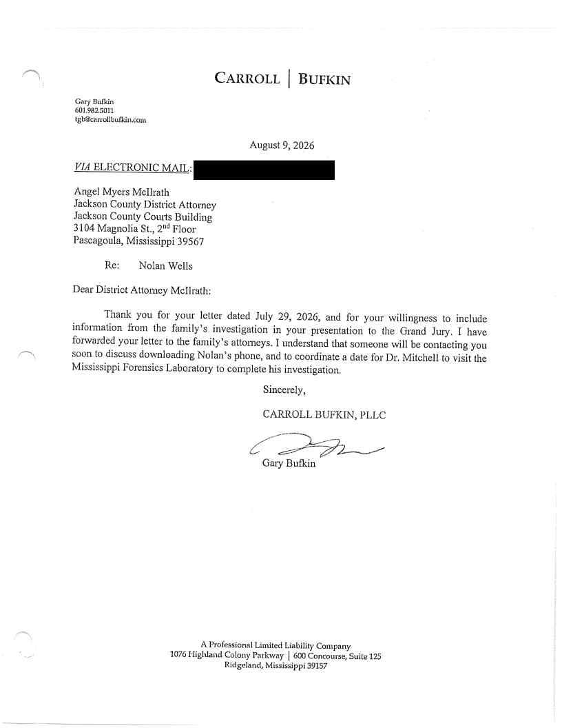 Released correspondence · page 4 from the district attorney's September 18 release