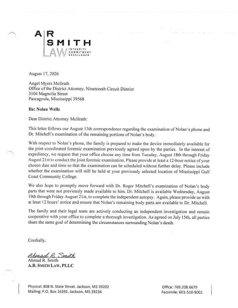 Released correspondence · page 12 from the district attorney's September 18 release